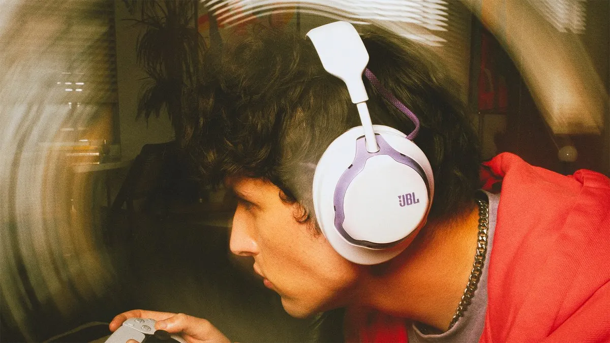 JBL Quantum 650 Gaming Headset - Paars