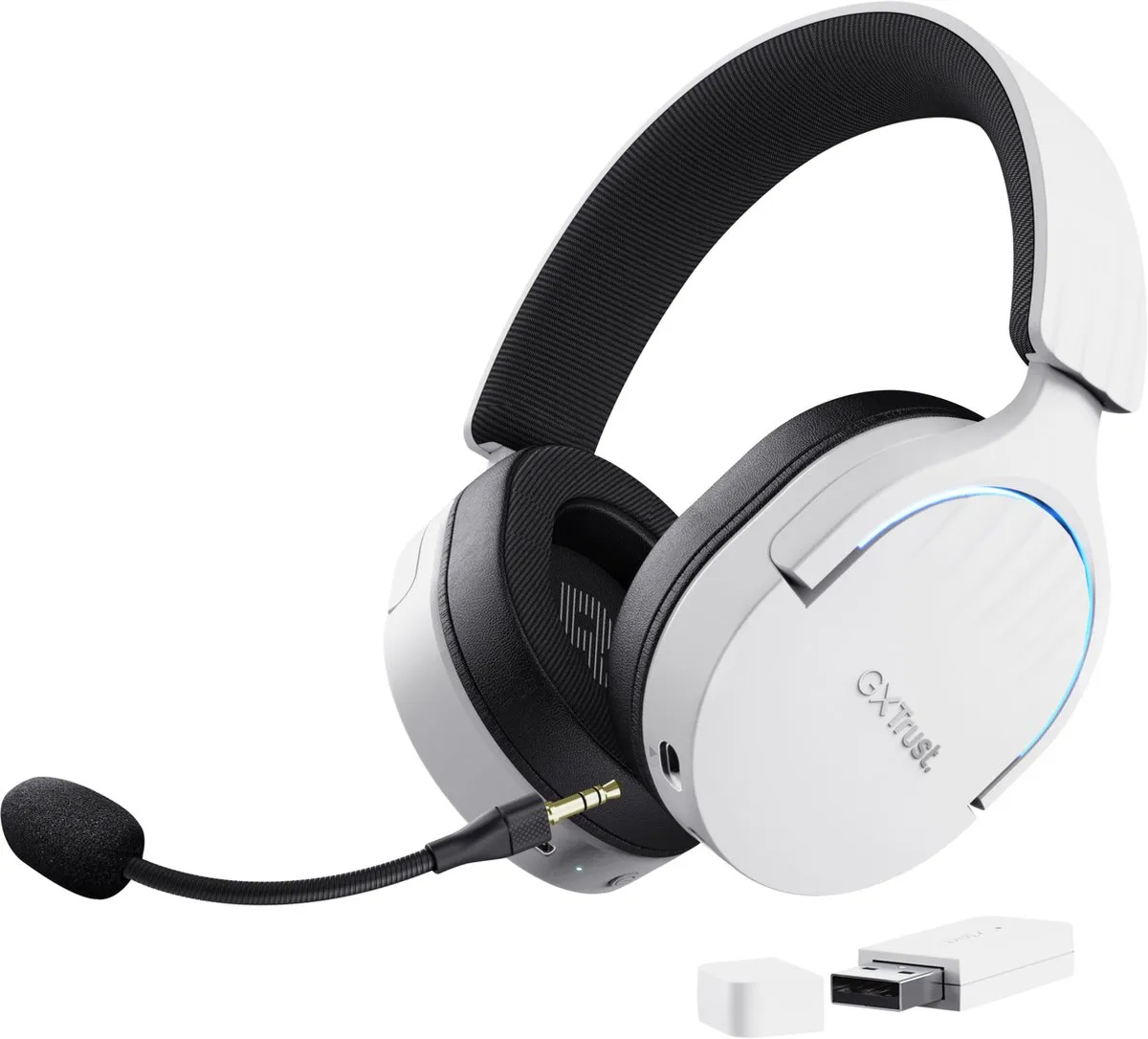Trust GXT491W Fayzo Draadloze Gaming Headset - Wit