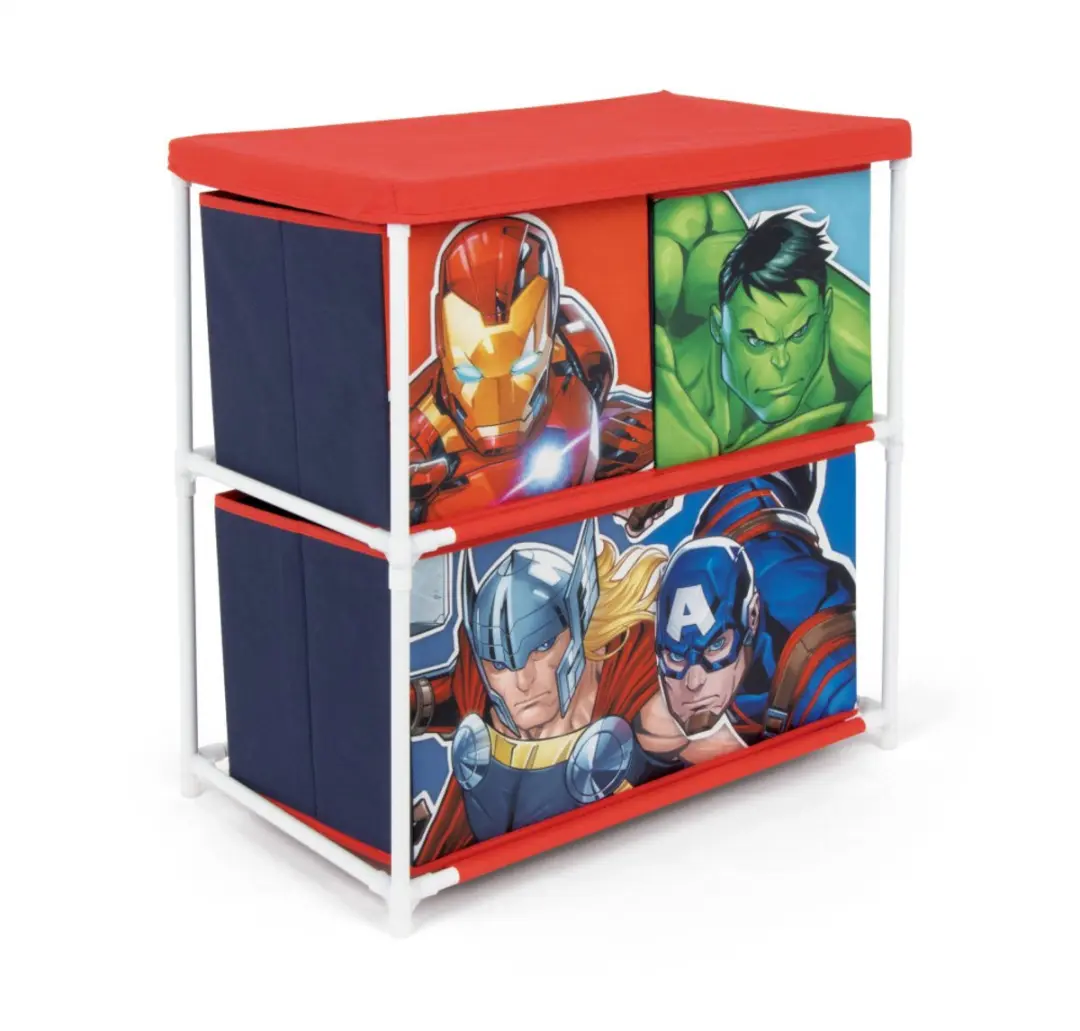 Marvel Avengers Opbergplank 3 Laden - 286L - Blauw/Rood/Wit