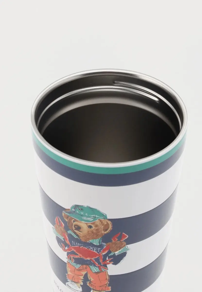 Polo Ralph Lauren Seaside Crab Bear Thermosfles 720ml - Wit/Multikleur