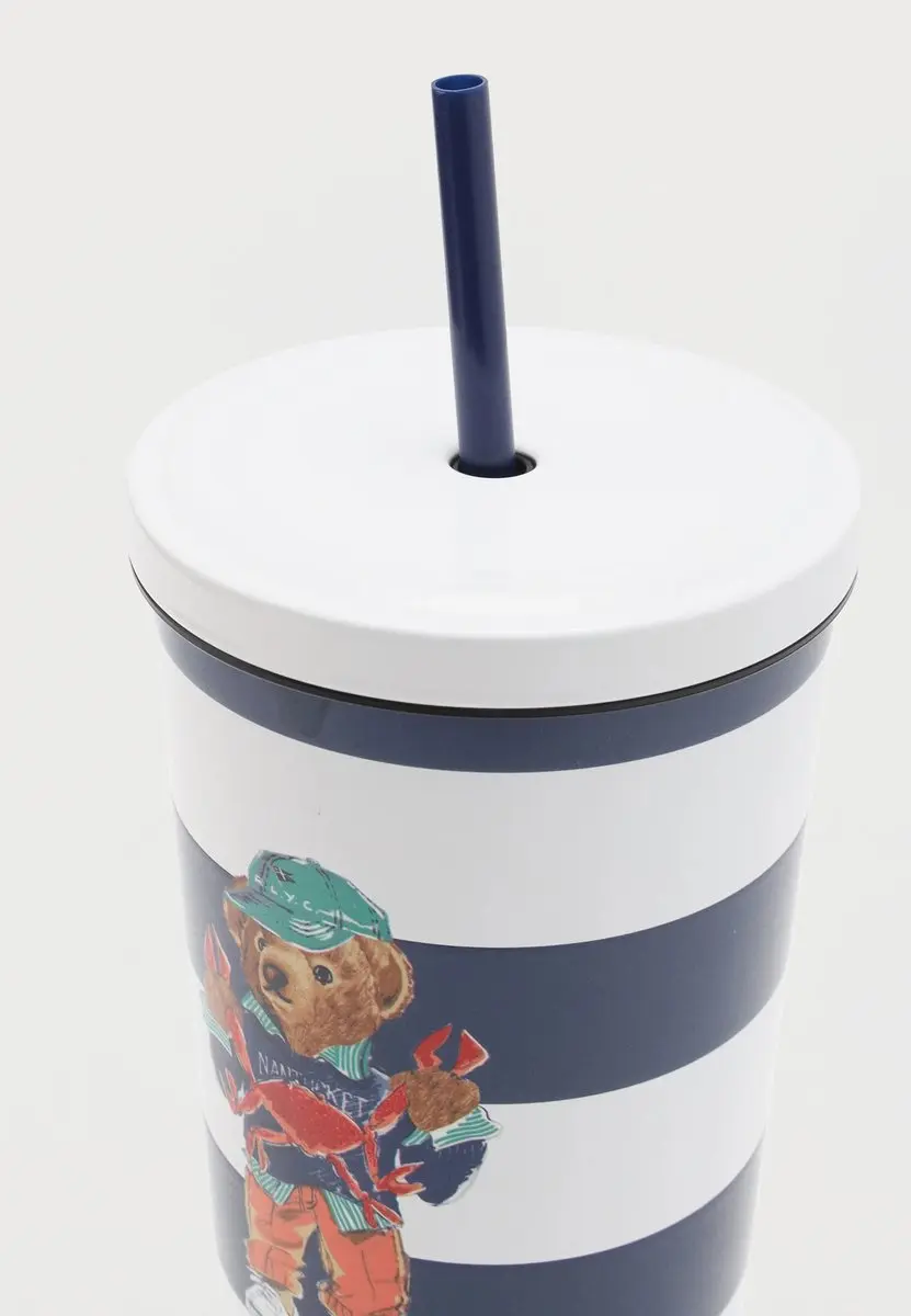 Polo Ralph Lauren Seaside Crab Bear Thermosfles 720ml - Wit/Multikleur