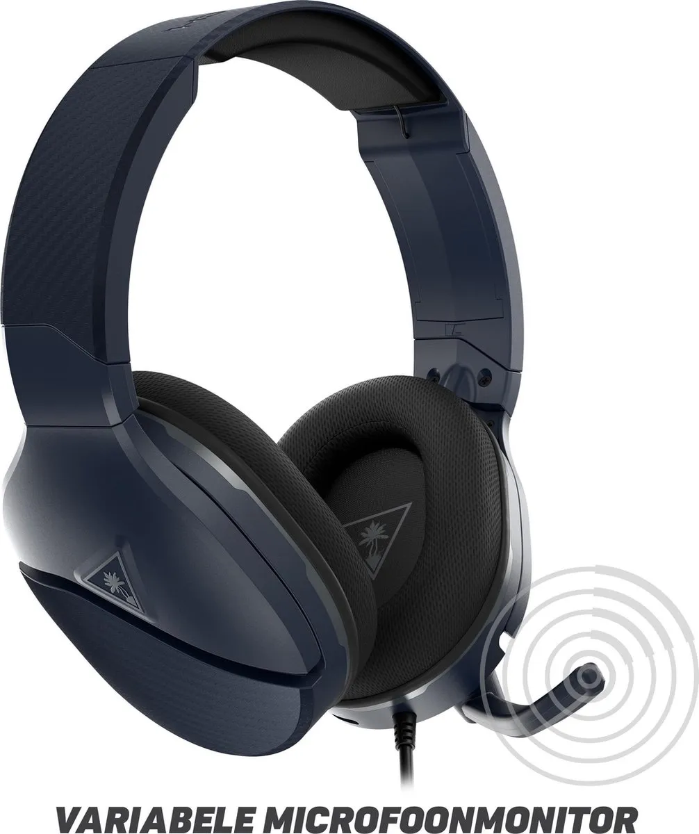 Turtle Beach Recon 200 Gen2 - Gaming headset - Multi Platform - Blauw