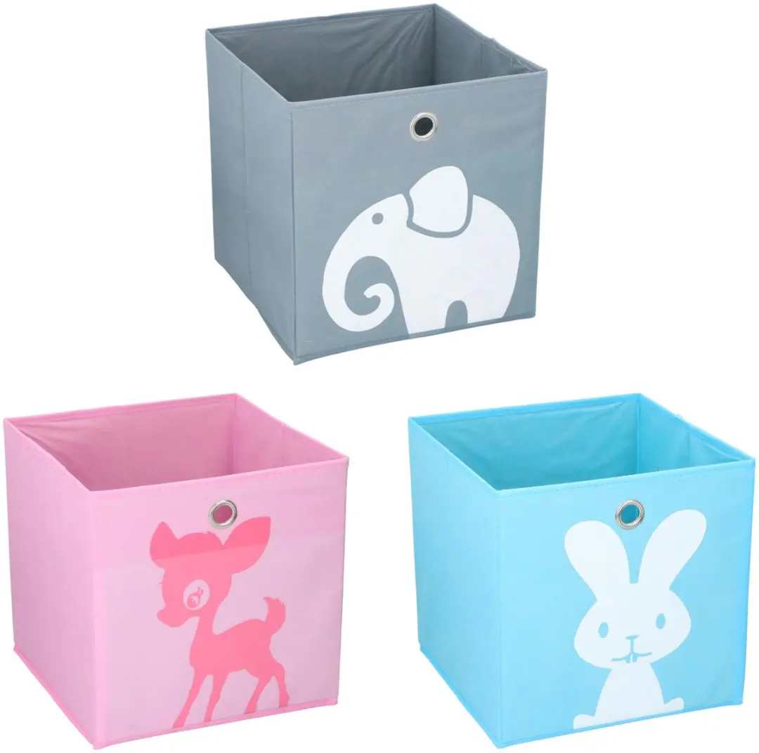 Alpina Opbergbox Kinderkamer 3 Stuks