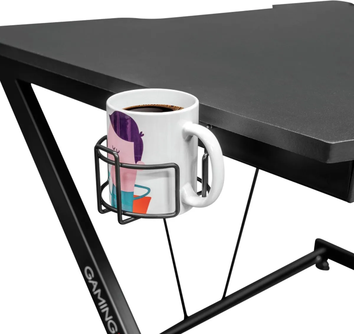 Trust GXT711X DOMINUS Desk - Zwart
