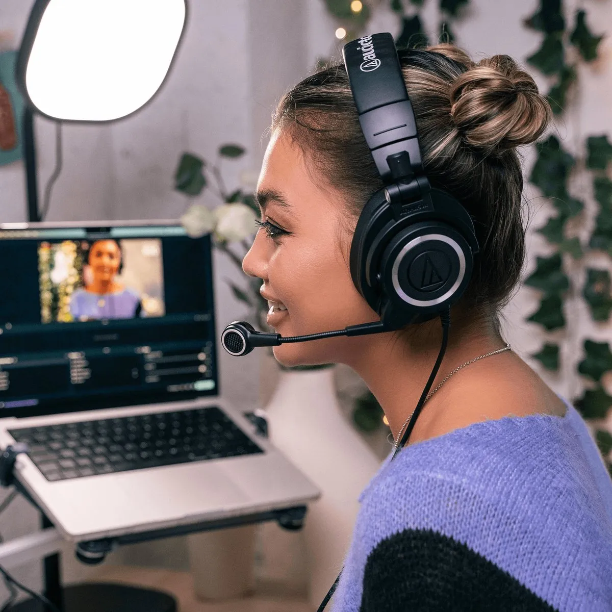 Audio-Technica ATH-M50XSTS Studiohoofdtelefoon - Zwart - afbeelding 6 van 6