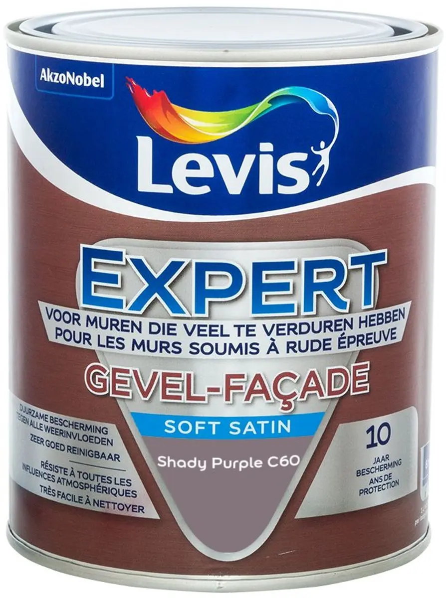 Levi's Expert Gevel Mix Shady Purple C60 Mengverf 1L