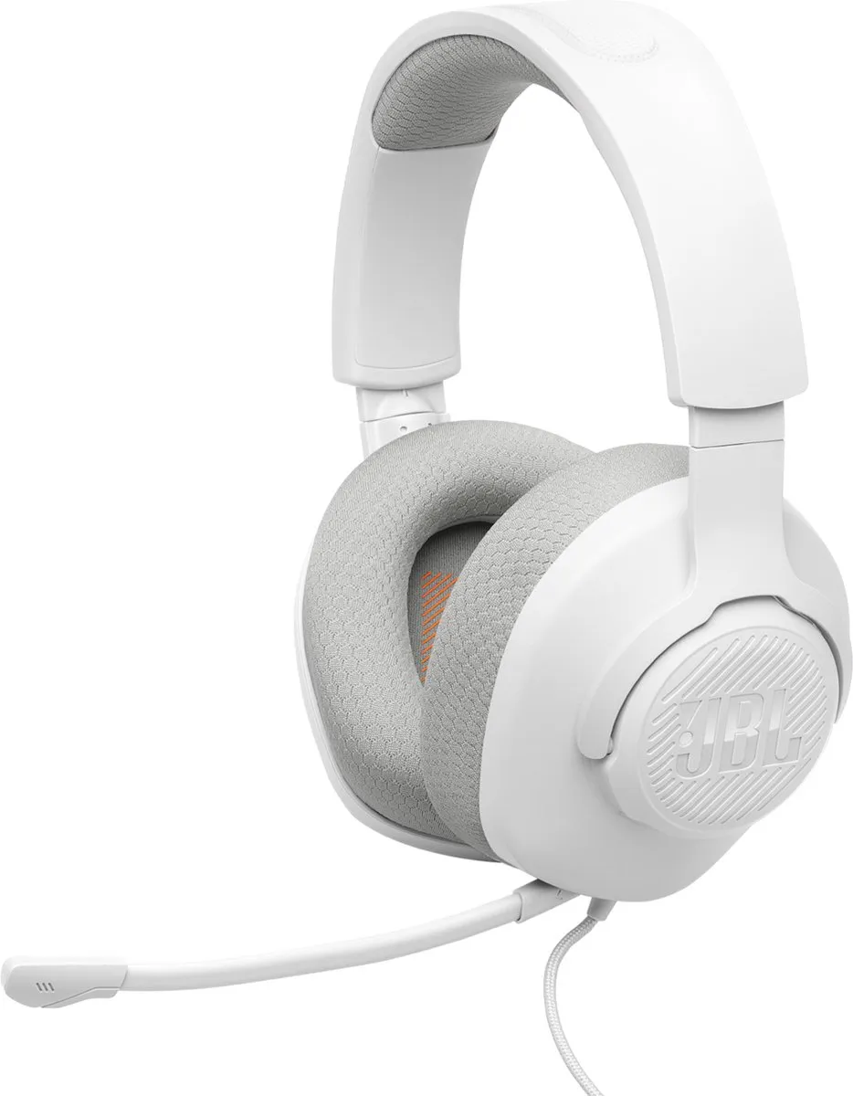 JBL Quantum 100 M2 Gaming Headset - Wit