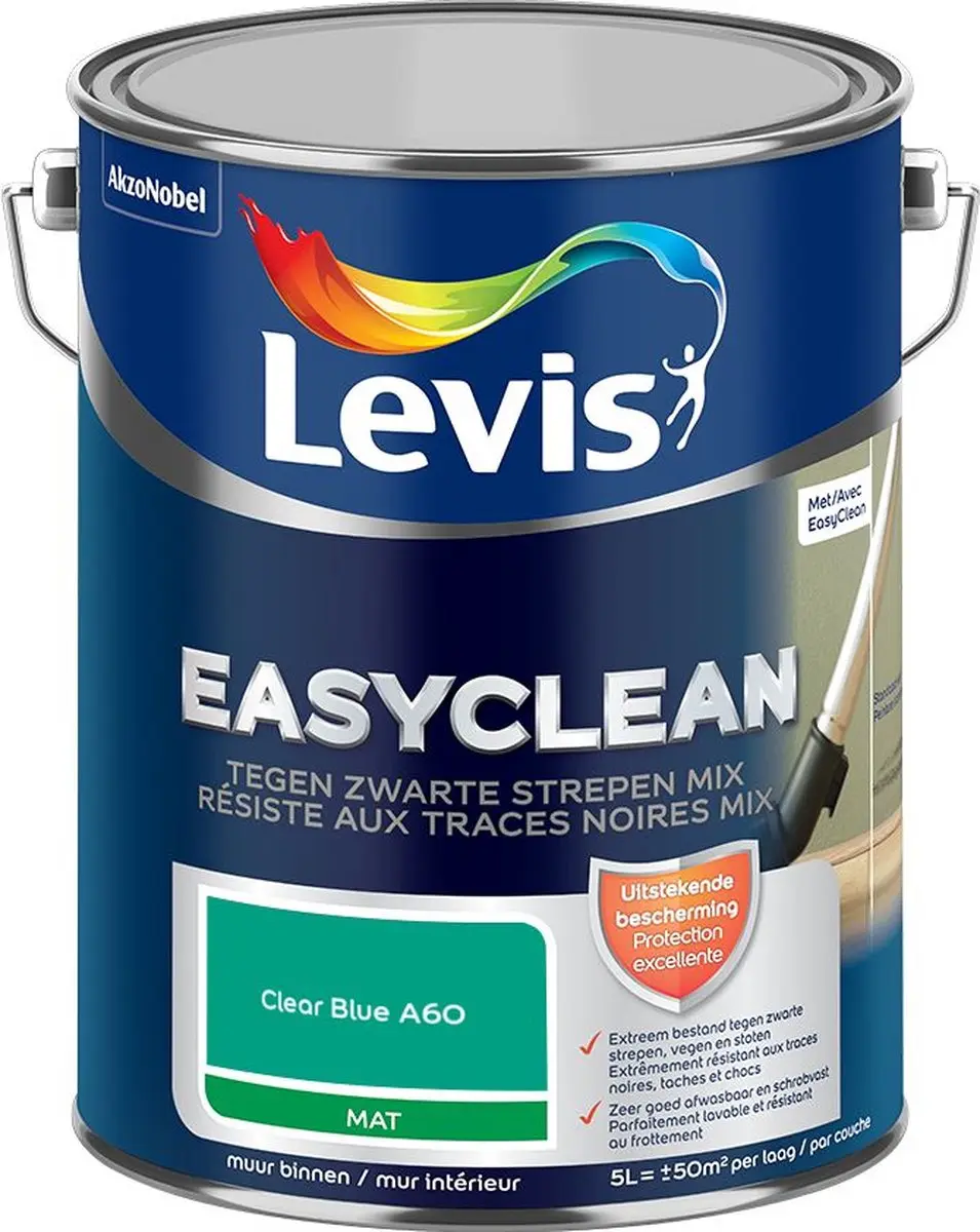 Levi's Easyclean Tegen Zwarte Strepen Mengverf 5L