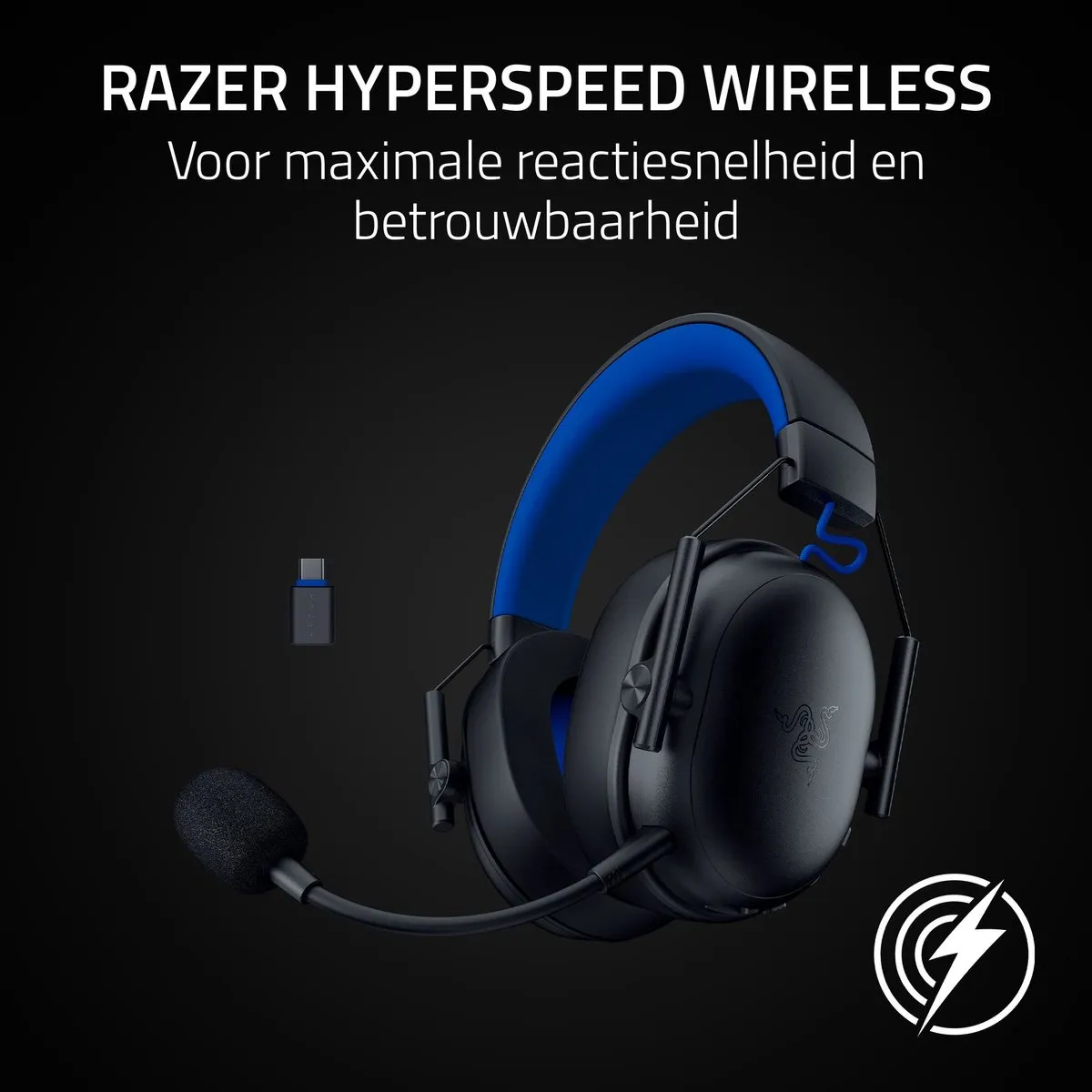Razer BlackShark V3 X Hyperspeed Headset RZ04-05420400-R3G1 - Zwart
