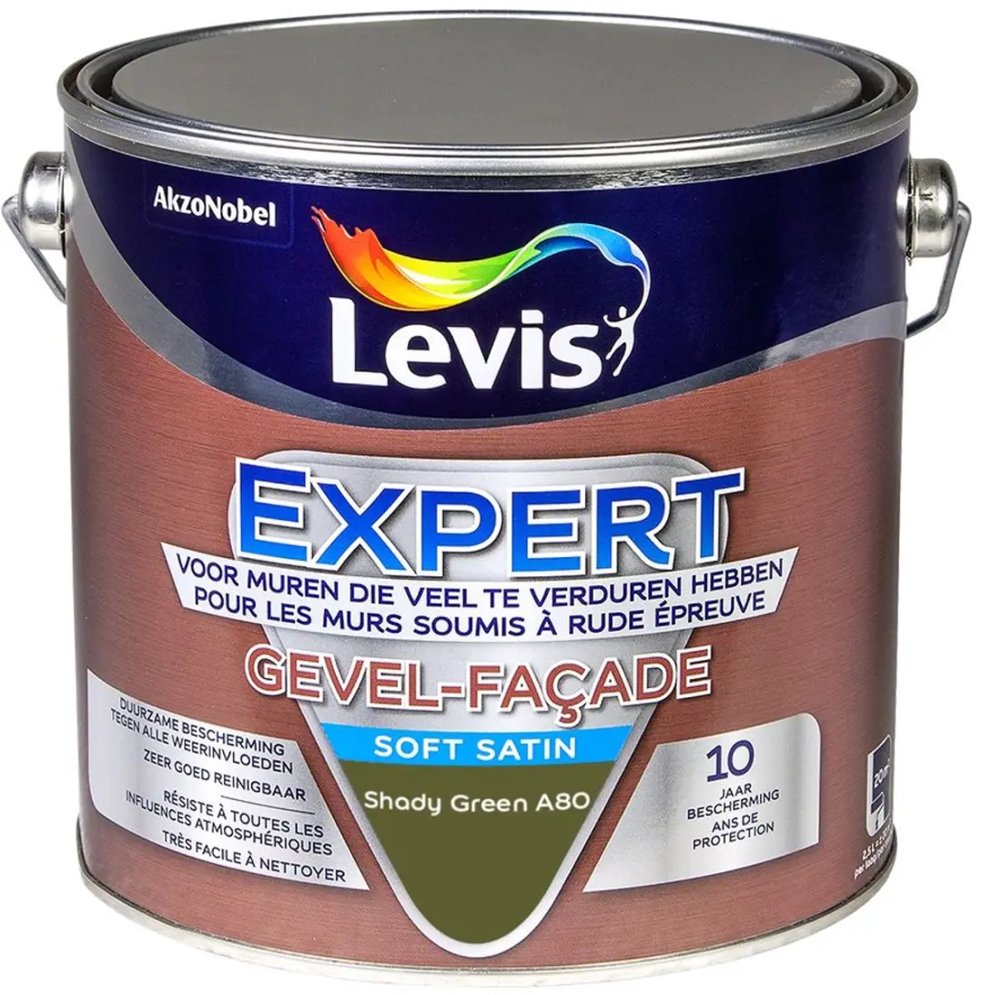 Levi's Expert Gevel Mix Shady Green A80 Mengverf 2,5L
