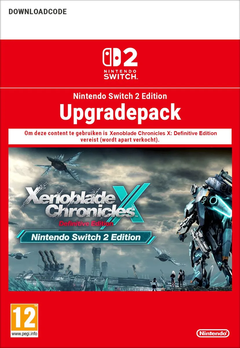 Nintendo Xenoblade Chronicles X Definitive Edition Upgrade Pack