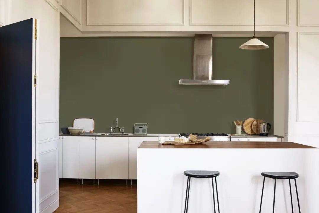 Levi's Ambiance Mur Satin Mix - 1L - Mossy Green