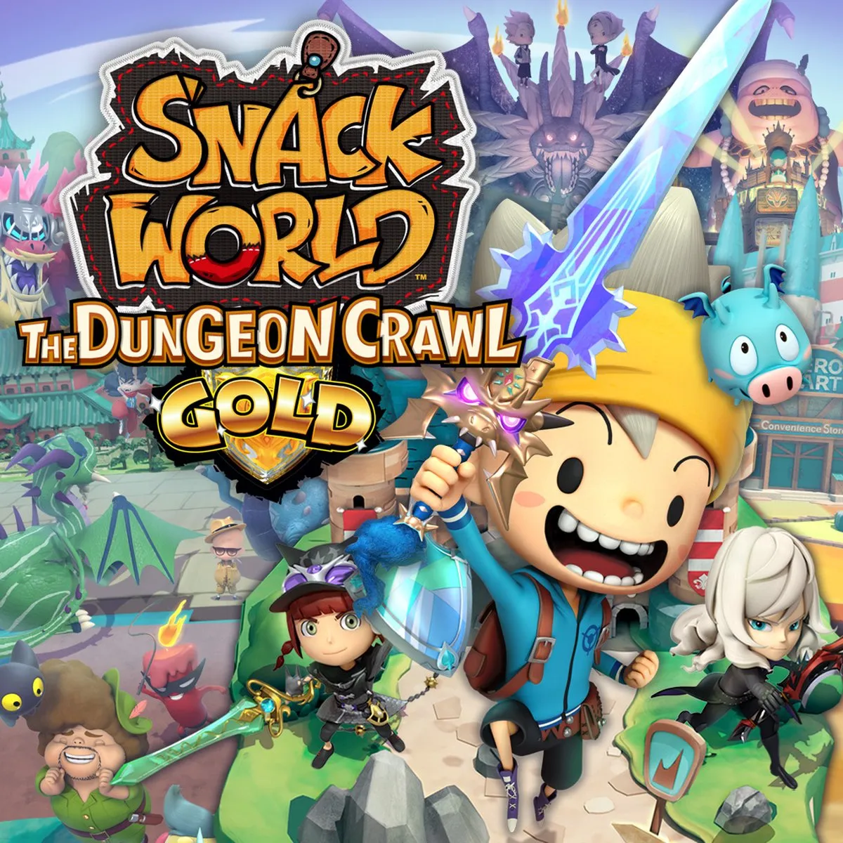 Nintendo Snack World The Dungeon Crawl Gold