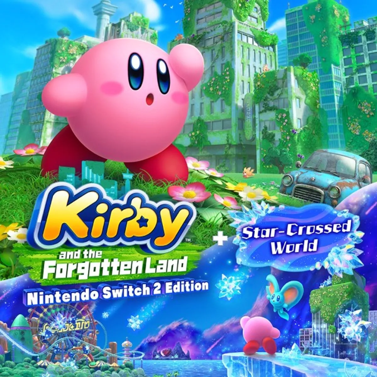 Nintendo Kirby en de Vergeten Wereld Switch 2 Edition - Franstalig