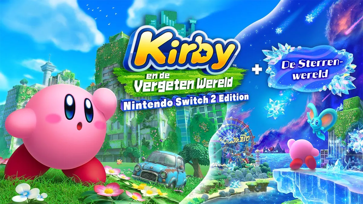 Nintendo Kirby en de Vergeten Wereld Switch 2 Edition - Franstalig