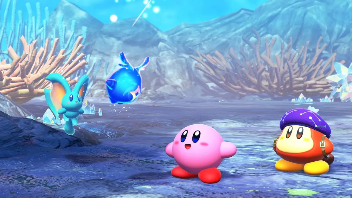 Nintendo Kirby en de Vergeten Wereld Switch 2 Edition - Franstalig - afbeelding 6 van 6