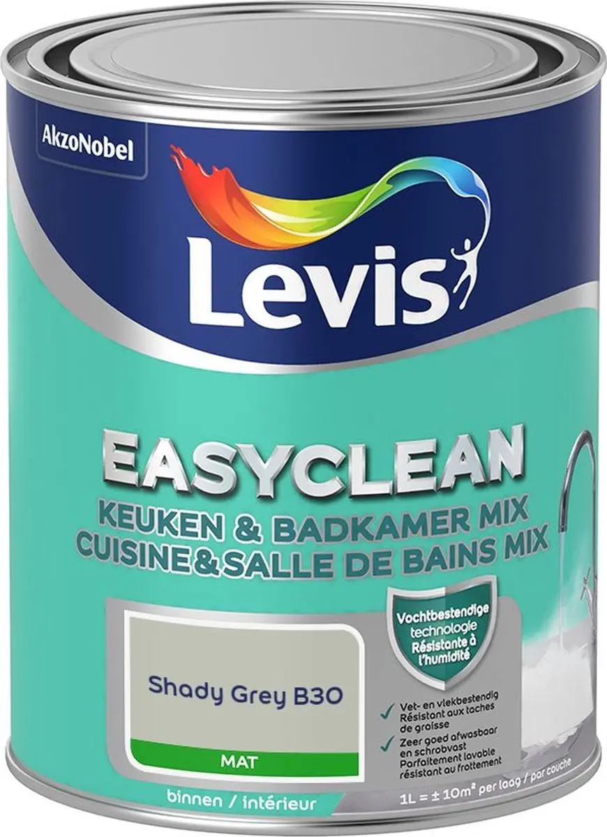 Levi's Easyclean Mengverf Shady Grey B30