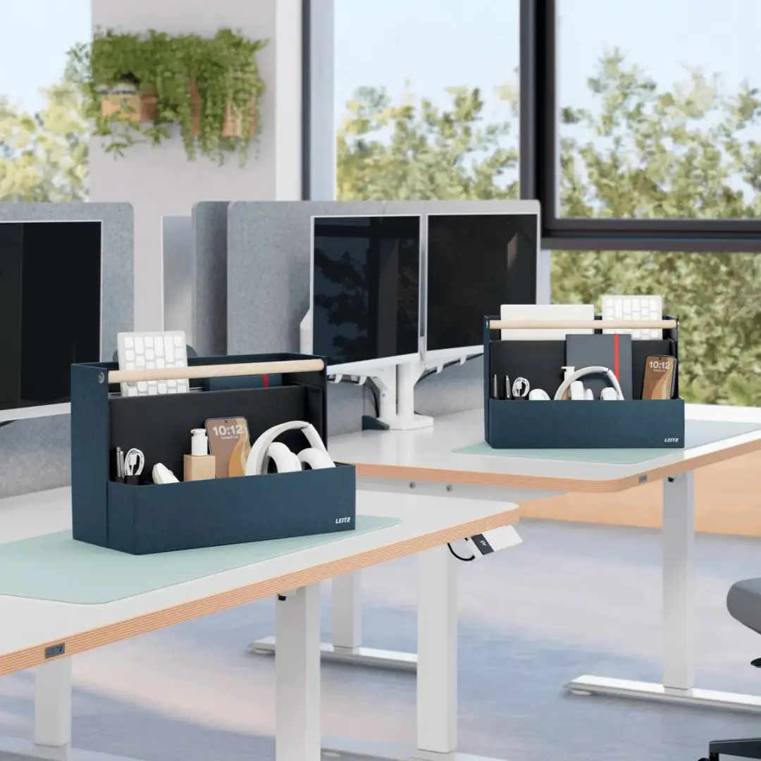 Leitz Stoffen Draagbare Organizer 8L - Donkergrijs