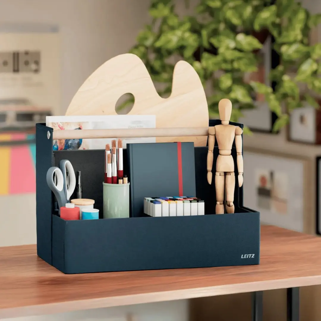 Leitz Stoffen Draagbare Organizer 8L - Donkergrijs