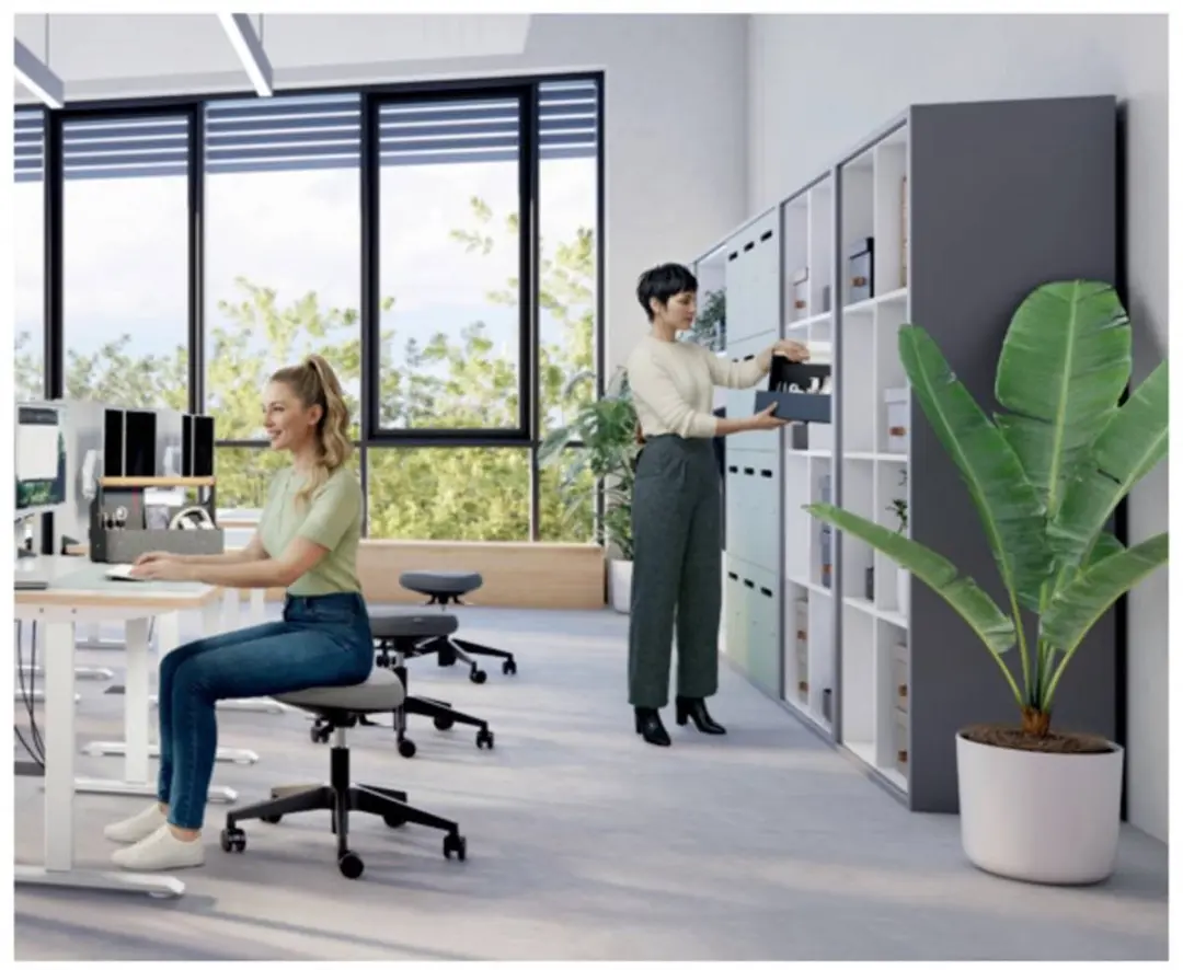 Leitz Stoffen Draagbare Organizer 8L - Donkergrijs