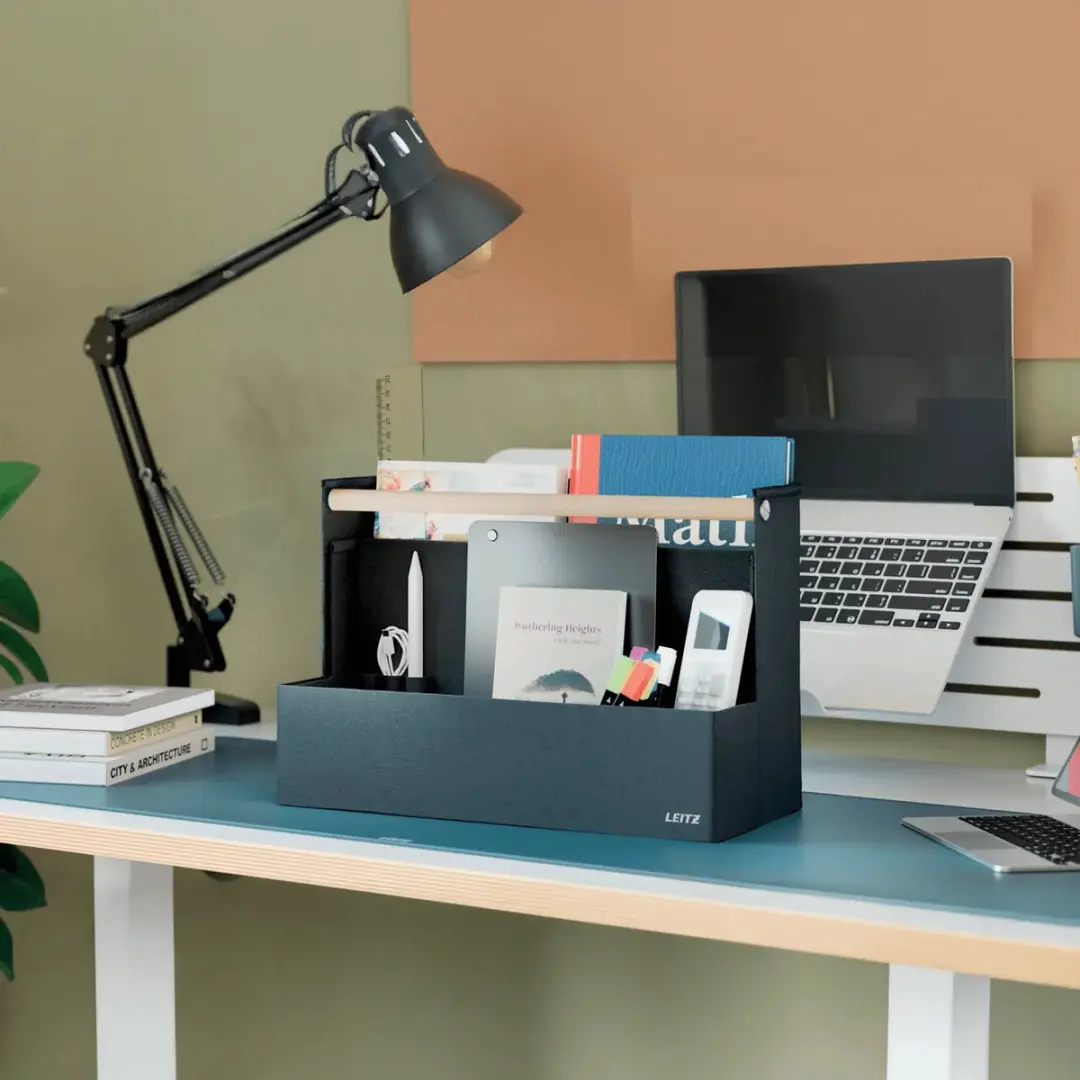 Leitz Stoffen Draagbare Organizer 8L - Donkergrijs