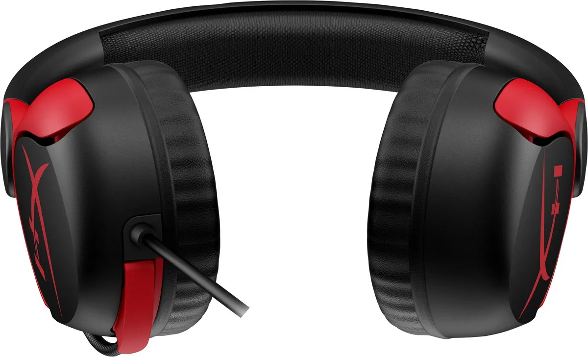 HyperX Cloud Mini Gaming Headset 7G8F4AA - Zwart Rood - afbeelding 6 van 6