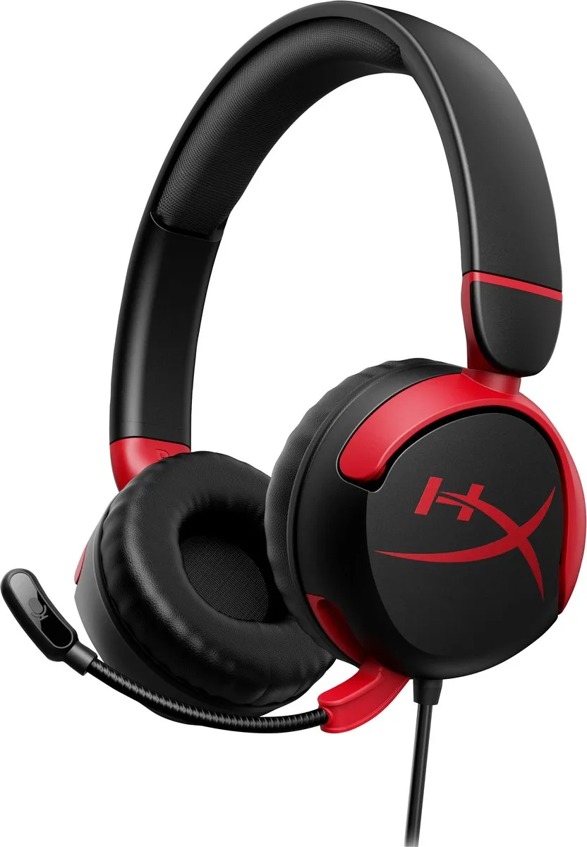 HyperX Cloud Mini Gaming Headset 7G8F4AA - Zwart Rood