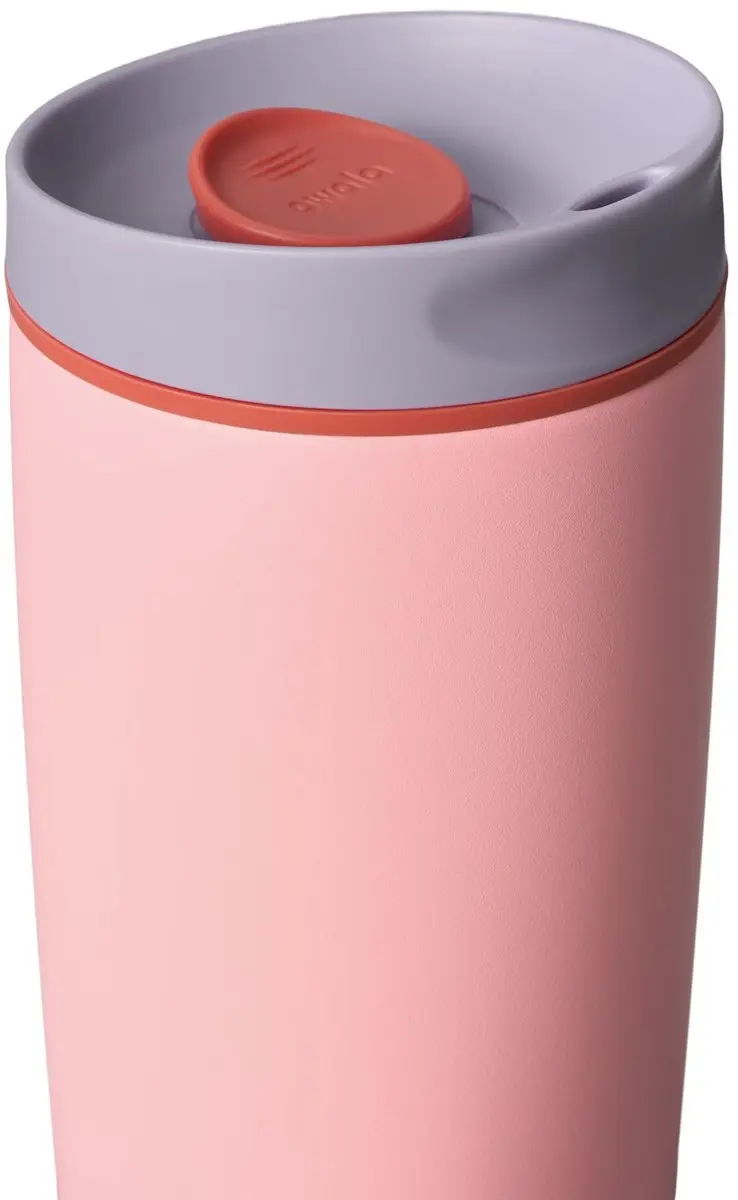 Owala SmoothSip Slider C07975A4 Drinkbeker - 590ml - Roze/Grijs