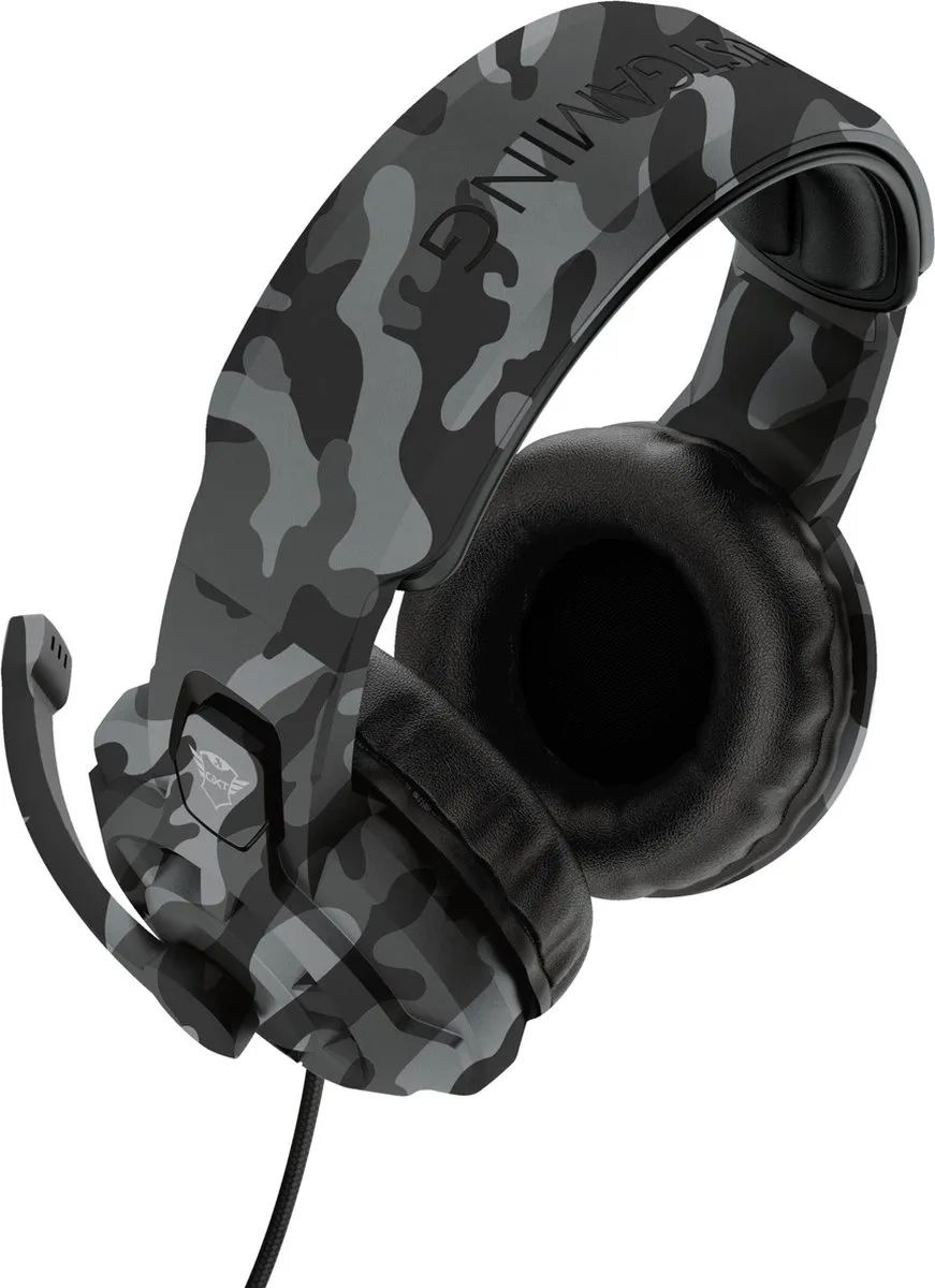 Trust GXT 411 Radius Gaming Headset - 3,5mm - Zwart Camo