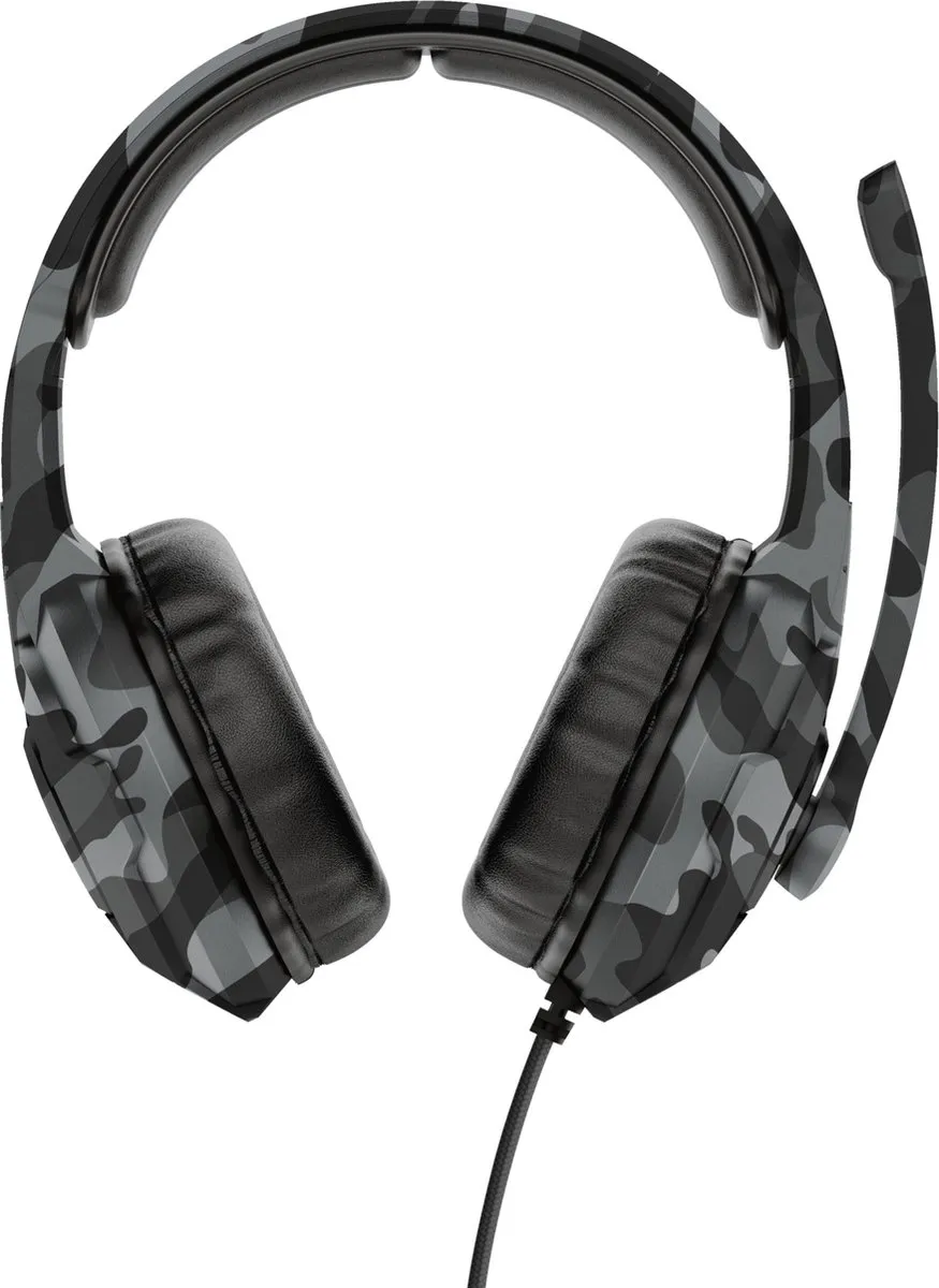 Trust GXT 411 Radius Gaming Headset - 3,5mm - Zwart Camo - afbeelding 6 van 6