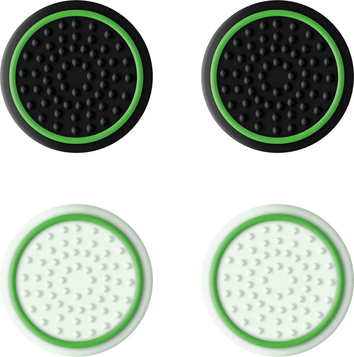 Trust GXT267 Thumb Grips Xbox - 4 Stuks - Black/Green/White