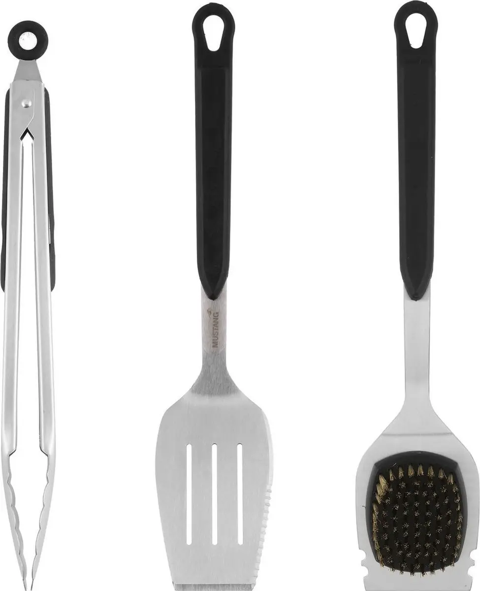 Mustang Pro 3 Grillgereedschapset RVS
