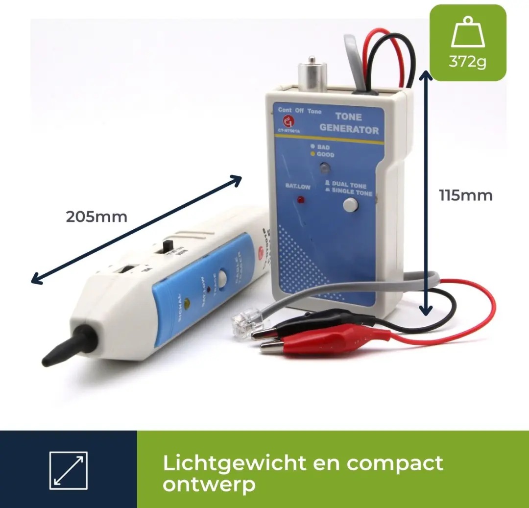 Velleman VTTEST11 Kabeltester - RJ45/RJ11/RJ12 - afbeelding 4 van 6