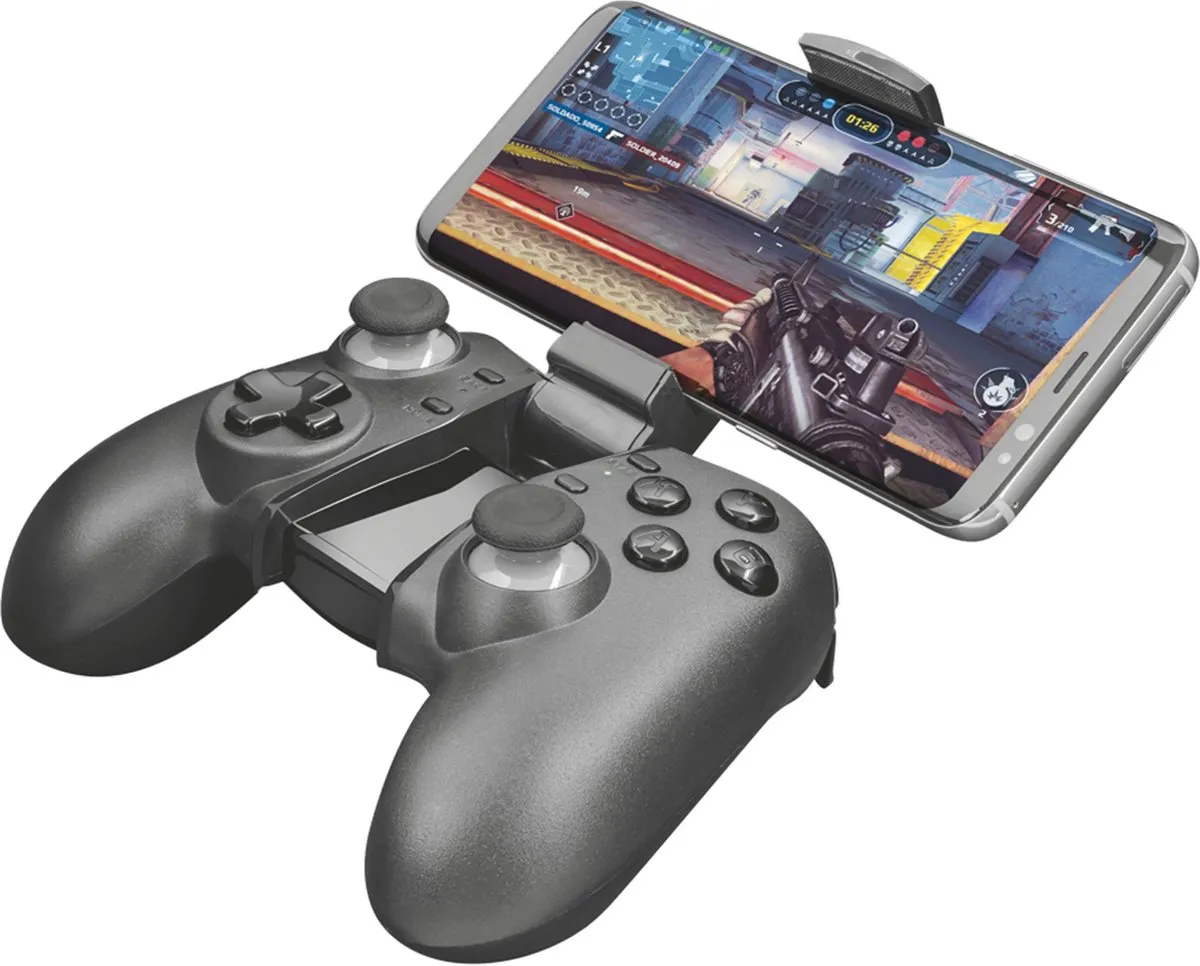 Trust GXT 590 Bosi Bluetooth Gamepad - PS3/PC - 13 Knoppen - Zwart - afbeelding 6 van 6