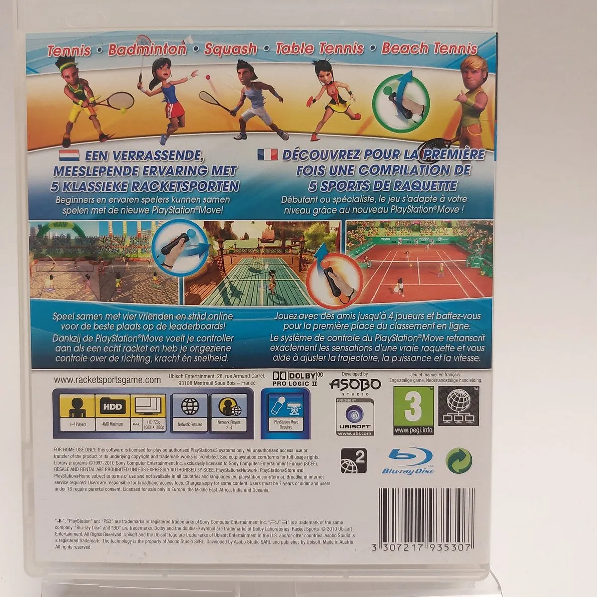 Ubisoft Racket Sports PlayStation Move