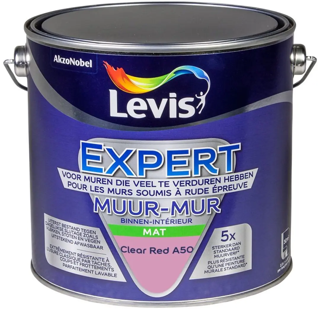 Levi's Expert Muurverf Clear Red A50