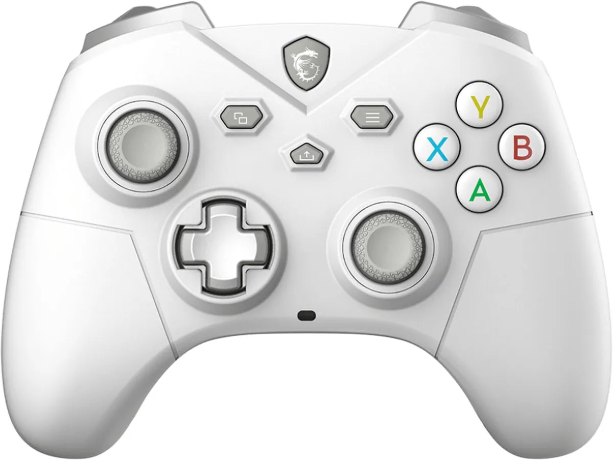 MSI FORCE GC300 WIRELESS White - Gaming Controller - Bluetooth - USB-C
