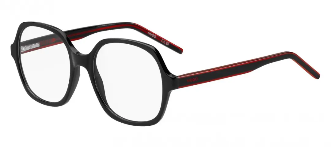 Hugo HG 1302 Black red 53/18/140 WOMAN Brilmonturen