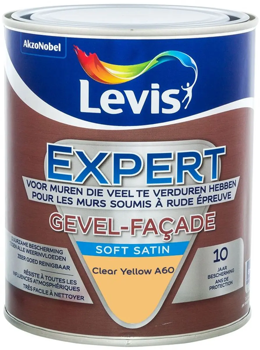 Levi's Expert Gevel Mix Clear Yellow A60 Mengverf 1L