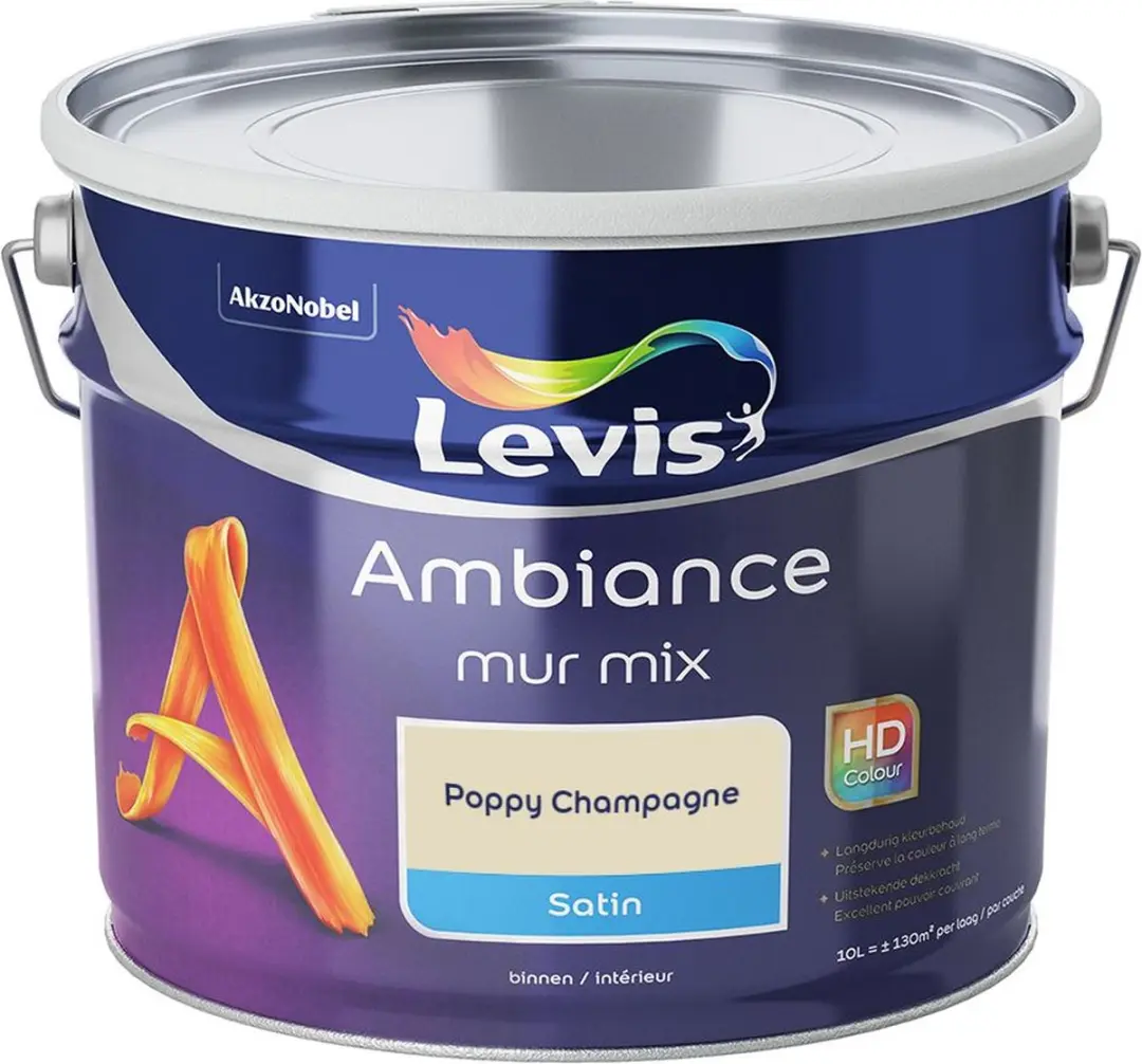 Levi's Ambiance Mur Satin Mix Poppy Champagne