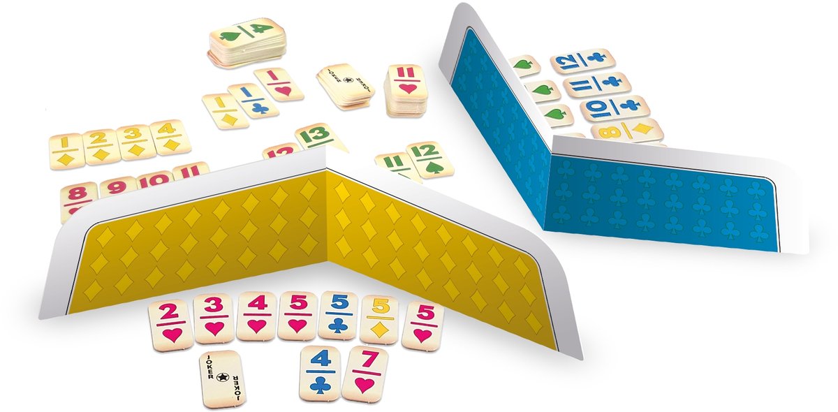 Tactic Rummy – Bordspel – Compacte Editie – Klassiek Tegelspel – 2-4 Spelers – Vanaf 10 Jaar