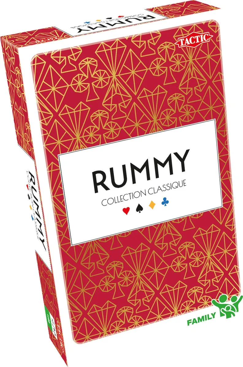Tactic Rummy Compacte Editie Bordspel 02743