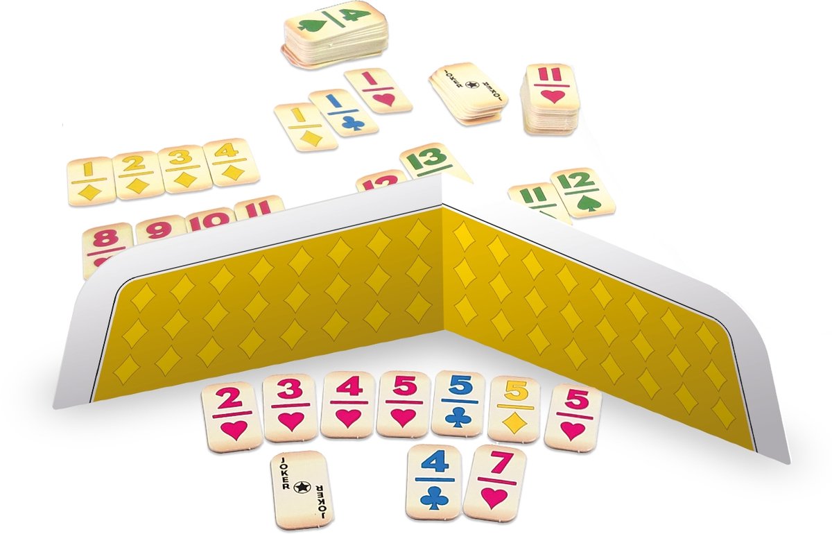 Tactic Rummy – Bordspel – Compacte Editie – Klassiek Tegelspel – 2-4 Spelers – Vanaf 10 Jaar