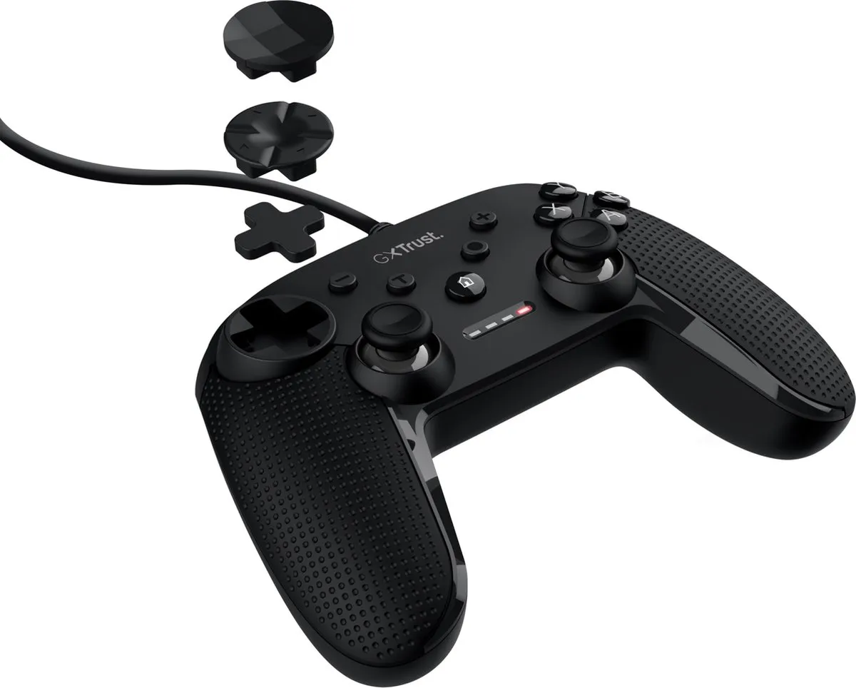 Trust GXT 541 Muta - Bedrade Controller - Geschikt voor PC - USB 2.0 - Zwart