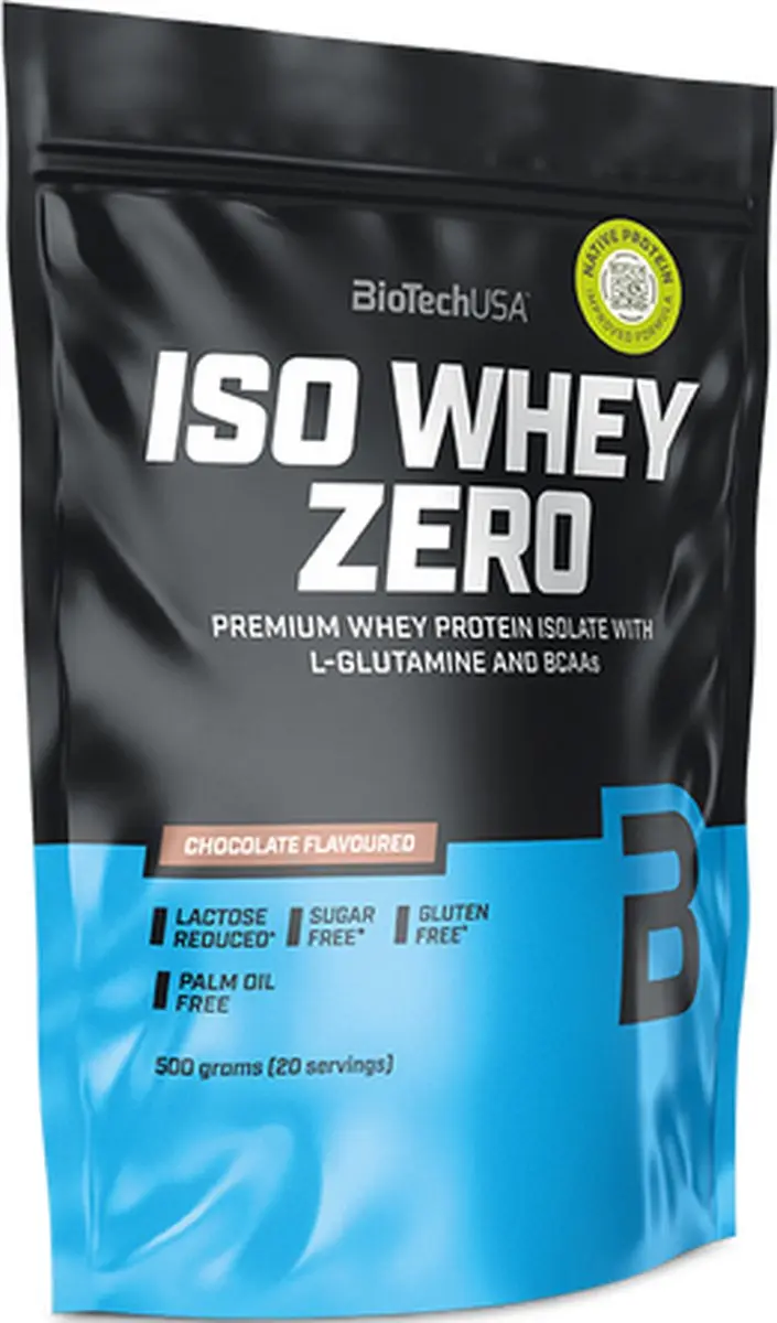 BioTechUSA Iso Whey Zero Proteinpoeder 500g
