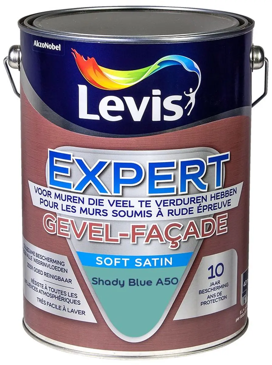 Levi's Expert Gevel Mix Shady Blue A50 Mengverf 5L