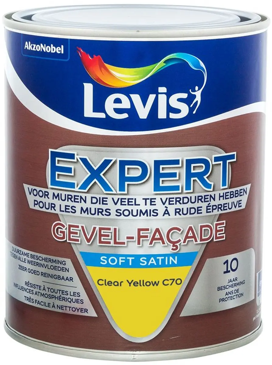 Levi's Expert Gevel Mix Clear Yellow C70 Mengverf 1L
