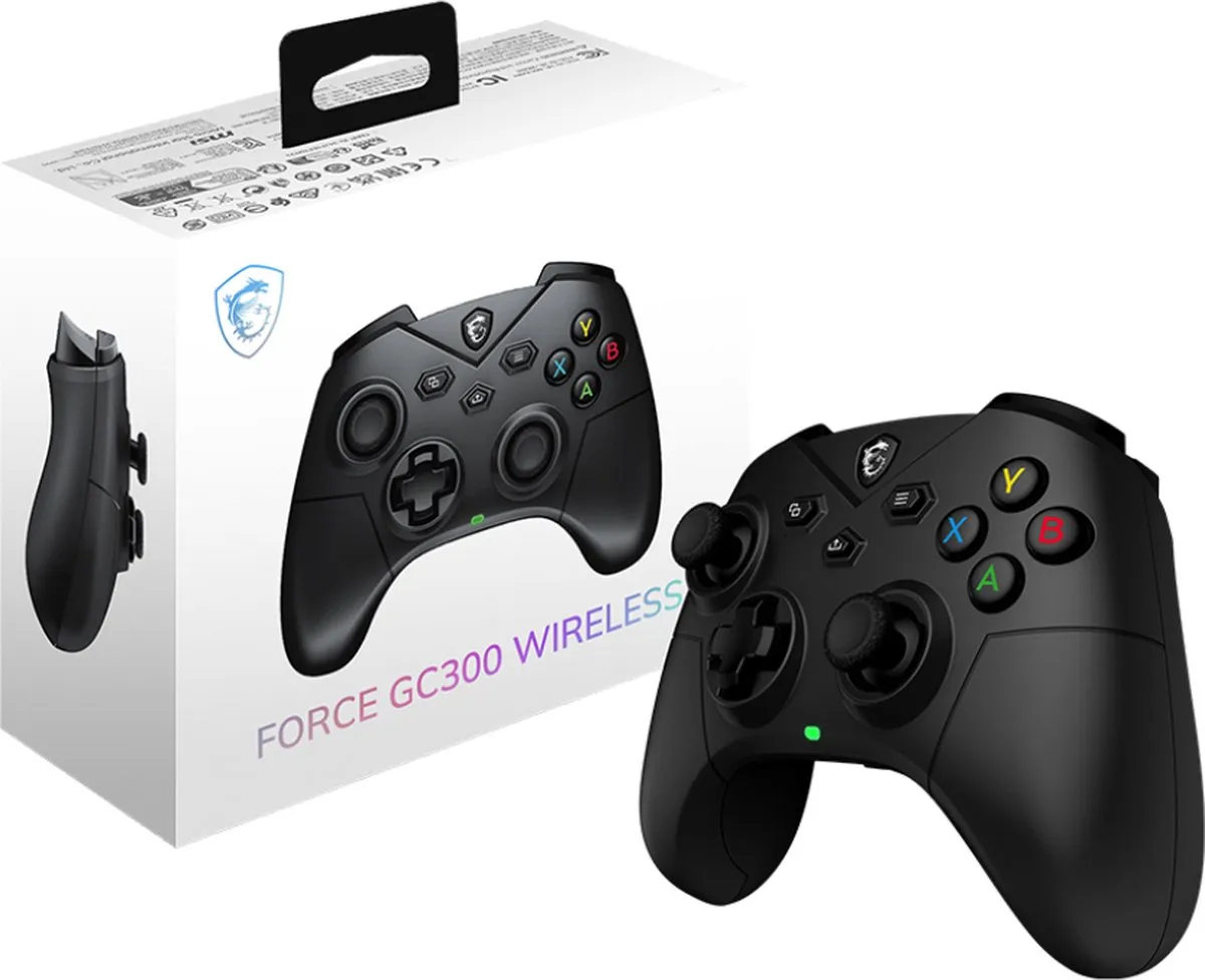 MSI FORCE GC300 WIRELESS Controller - Gaming Controller - Bluetooth - USB-C