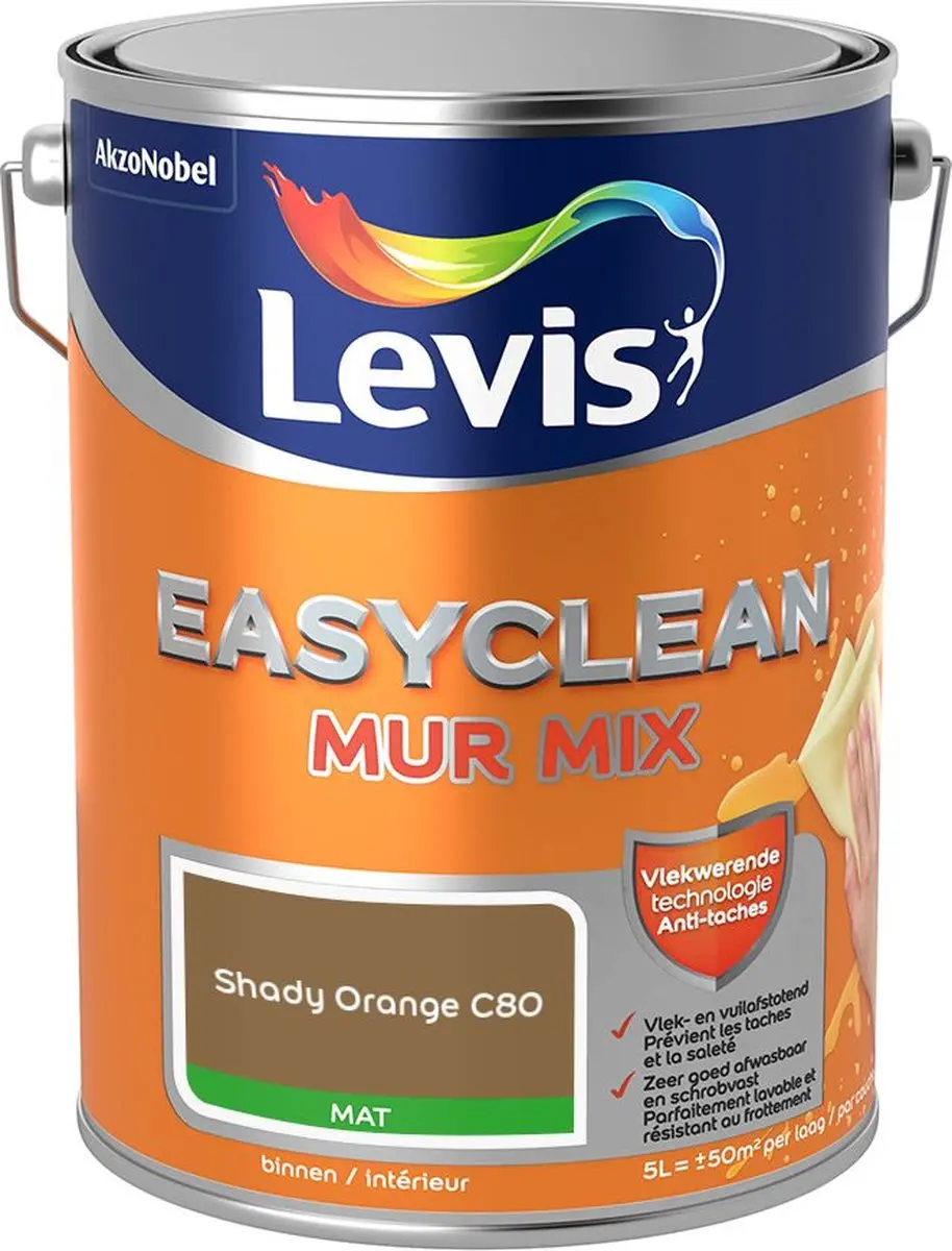 Levi's Easyclean Mur Mat Mix Shady Orange C80