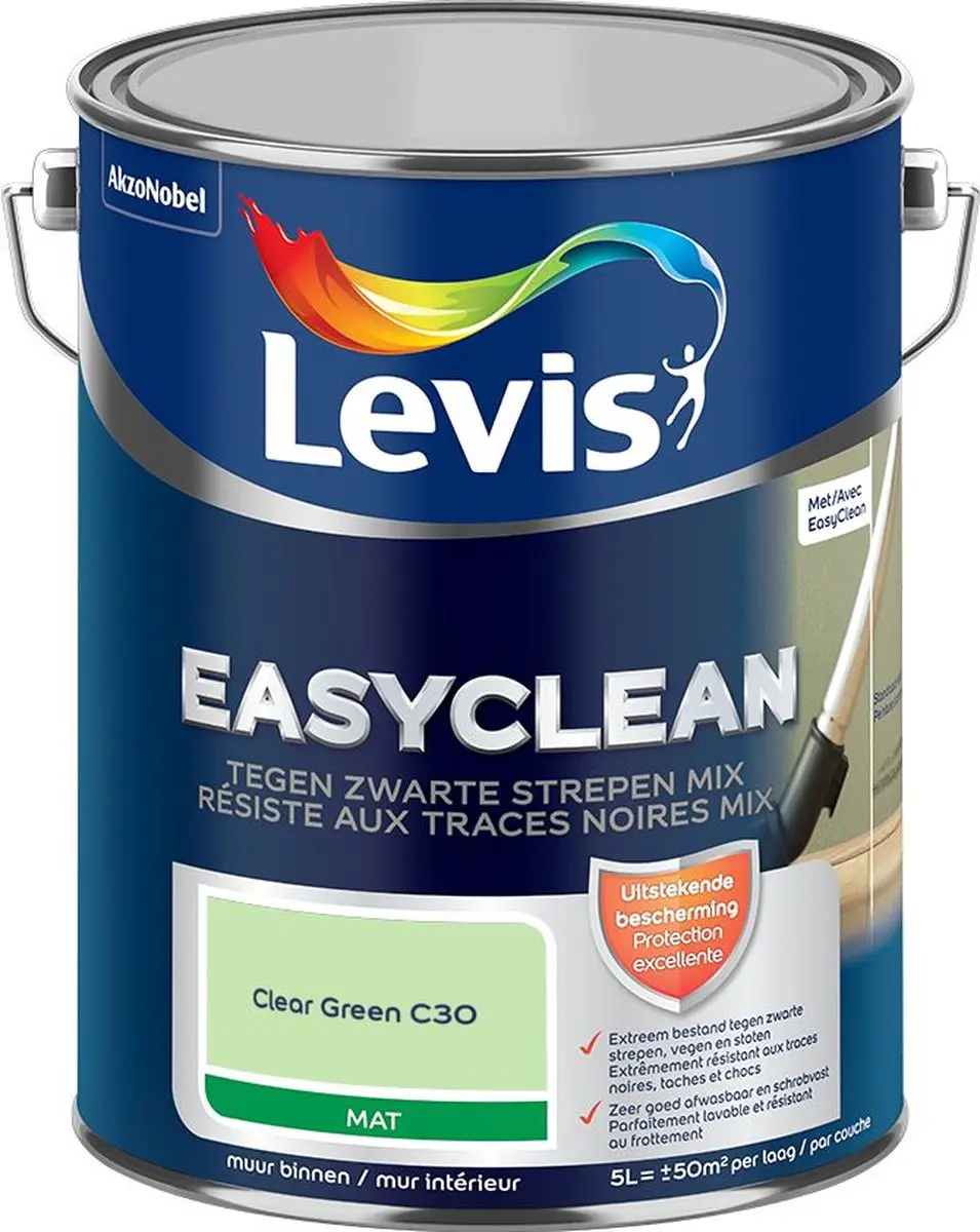 Levi's Easyclean Tegen Zwarte Strepen Mengverf 5L